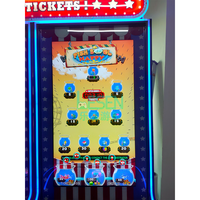 Machine de jeu d'arcade à monnayeur Happy Double Players, équipement d'amusement commercial sur le thème du carnaval pour centre de jeux