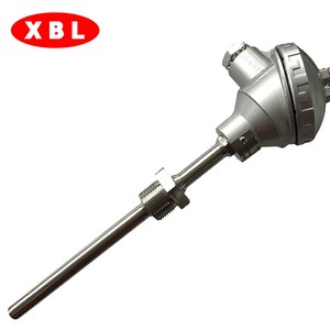 Termopar tipo J de alta precisión Sensor de temperatura Termopozo 1/2 "NPT Rosca de fijación Caja de conexiones de aluminio-50 ~ 300C Rango - Product Image 1