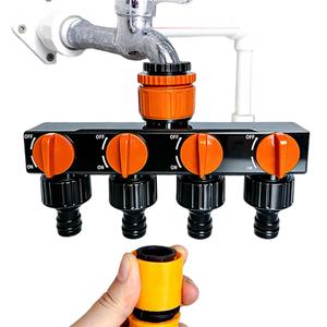 Robinet d'eau à commande indépendante, connecteur de tuyau d'arrosage, accessoire d'irrigation - Product Image 1