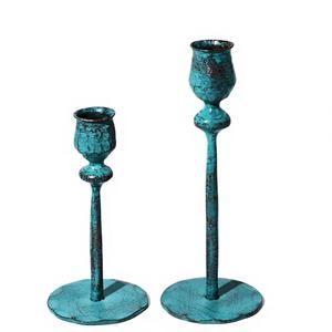 Support de bougie en métal fait main de luxe, forme conique, écologique, pour cheminée et décoration intérieure - Product Image 1