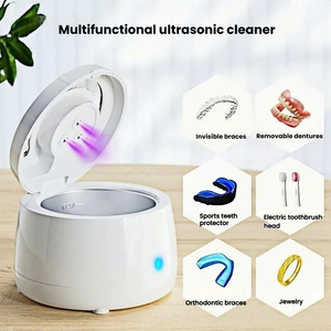 Máquina de limpieza para joyas, lentes de contacto <span class=keywords><strong>Invisalign</strong></span>, protectores bucales nocturnos, anillos de diamantes, dentaduras postizas, gafas, USB, uso doméstico - Product Image 3