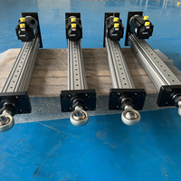 Actuador Lineal, Cilindro Eléctrico con Codificador Magnético, Carga de 1.28KN, Velocidad de 500mm/s, Carrera de 400mm, Motor de 750W, IP65