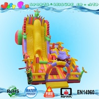 Parc d'amusement géant de haute qualité Dinosaure gonflable Fun Playland Terrains de jeux gonflables