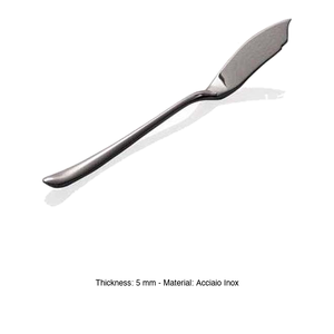 Salvinelli Princess <b>Fish</b> <b>Knife</b> 18/10 Stainless Steel, 5 mm Thick - Product Image 3