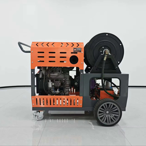 Máquina Profesional <span class=keywords><strong>para</strong></span> Plomeros de Alta Presión Ultra 4350PSI 10GPM <span class=keywords><strong>para</strong></span> Limpieza y Desatascado de Tuberías de 12 Pulgadas - Product Image 1