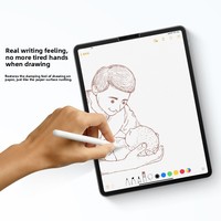 Pour iPad 12/11/10, Air 6/7, iPad Pro 13'', iPad Mini 8, Film d'écriture effet papier mat, Protection d'écran anti-reflets pour l'écriture manuscrite