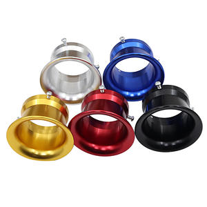 Interface <span class=keywords><strong>de</strong></span> filtre à air en alliage d'aluminium CNC 50 mm pour <span class=keywords><strong>carburateur</strong></span> moto PWK30 PE28 – Rétrofit/Amélioration - Product Image 1