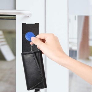 Nouveau design en cuir PU <span class=keywords><strong>porte</strong></span>-clés portefeuille multi-fonction mini pochette en cuir pour clés <span class=keywords><strong>porte</strong></span>-monnaie-hommes et femmes - Product Image 6