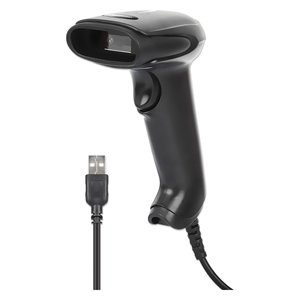 Lector de códigos de barras para códigos lineales y bidimensionales IDATA CCD 2D WREL Negro 153997 - Product Image 1