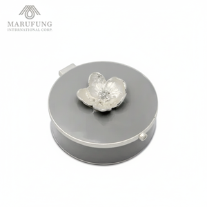Best Selling Zinc Alloy <b>Jewelry</b> Box Premium <b>Packaging</b> with Individual White Box for Valuable Pieces 11.9x10.8x4.8cm - Product Image 1