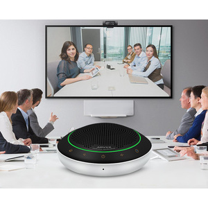 S1 Di Động Đa Điểm Đa Hướng Mic Không Dây Điện Thoại Di Động Gọi Usb Micrô Video Hội Nghị Loa Loa - Product Image 1