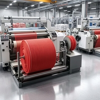 Machine à tisser circulaire à grande vitesse pour la fabrication de sacs en filet plastique PP pour l'emballage des fruits et légumes