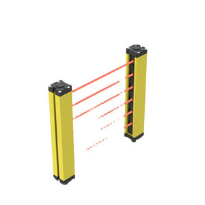 Barreira de Luz de Segurança Industrial AKUSENSE com Proteção Corporal Inteligente por <span class=keywords><strong>Laser</strong></span> Infravermelho e Grande Distância de Detecção - Product Image 4