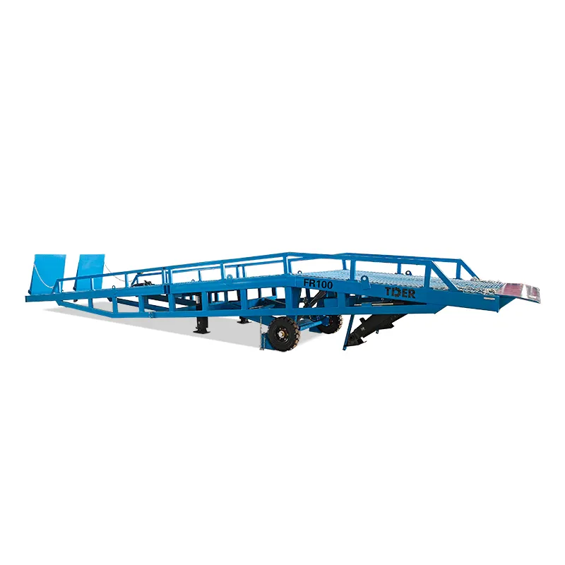 TDER magazzino idraulico contenitore mobile di carico dock rampe per le vendite