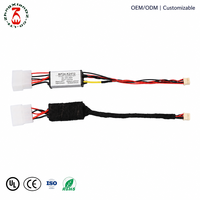 Convertisseur abaisseur DC-DC 15-40V vers 12V 2A, faisceau d'isolation PVC, connecteur Molex Mini-Fit 6 broches, OEM personnalisé, caméra de camion DVR CE RoHS