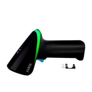 Syble XB-D20 2D có dây CMOS ABS + PC màu đen đôi đèn Thiết kế cầm tay máy quét mã vạch - Product Image 4