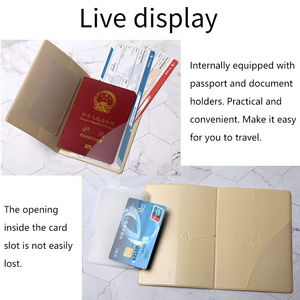 Venta caliente cubierta <span class=keywords><strong>de</strong></span> pasaporte <span class=keywords><strong>de</strong></span> dibujos animados organizador <span class=keywords><strong>de</strong></span> viaje pasaporte <span class=keywords><strong>billete</strong></span> documento titular cartera PVC pasaporte cubierta - Product Image 4