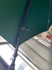 Paraguas de jardín de nueva función, paraguas de <span class=keywords><strong>Patio</strong></span> al aire libre, paraguas ajustable montado en la pared a prueba de viento para balcón - Product Image 3