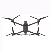 Drone de 15 pouces avec positionnement GPS et caméra FPV, moteur sans balais, capacité de charge utile en kg, distance de vol en km