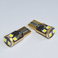 6Smd 3030 6LED T10 Canbus Plaque d'immatriculation et éclairage de dôme de voiture W5W 194 168 Accessoires d'éclairage LED Éclairage intérieur pour véhicules
