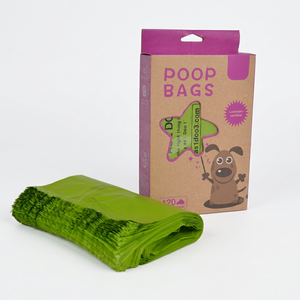 Bolsas Ecológicas Biodegradables para Desechos de Perros, con Diseño de Hueso, Impresas, OEM ODM - Product Image 1