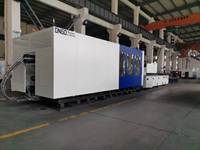 Machine de moulage par injection de plastique horizontale électrique hydraulique SAIGER Z2300JD 2300 tonnes pour chaises de bureau
