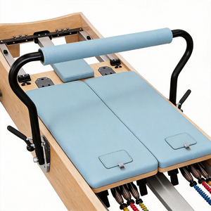 PL010FHA <span class=keywords><strong>Cama</strong></span> <span class=keywords><strong>de</strong></span> <span class=keywords><strong>Pilates</strong></span> <span class=keywords><strong>de</strong></span> Madera con Riel Completo y Torre Superior, Equipo <span class=keywords><strong>de</strong></span> Fitness Usado para Estudio <span class=keywords><strong>de</strong></span> <span class=keywords><strong>Pilates</strong></span> y Yoga, Torre <span class=keywords><strong>de</strong></span> <span class=keywords><strong>Pilates</strong></span> para Ejercicios <span class=keywords><strong>de</strong></span> Core - Product Image 3