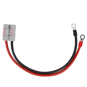 מפעל מחיר 50A סוללה מחבר 2Pin מסוף עם כבל עבור ליתיום סוללה מלגזה מחבר תקע עם חוט חשמל רכב - Product Image 1