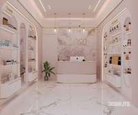 Vitrine LED en aluminium haut de gamme et tendance Funroad Nakajima, modèle FR-JR-327, pour magasins de détail, snack-bars et animaleries, fabriquée au Guangdong, Chine.