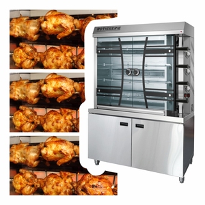 Equipo de Restaurante, Máquina para Kebab, Asador de <span class=keywords><strong>Pollo</strong></span> <span class=keywords><strong>Giratorio</strong></span> a Gas, <span class=keywords><strong>Horno</strong></span> Rotatorio para Asar - Product Image 2