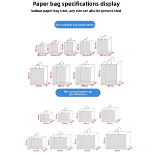 <span class=keywords><strong>Sac</strong></span> fourre-tout en papier kraft biodégradable et écologique, multi-tailles, durable, impression offset, pour supermarché, exposition, cadeaux - Product Image 4