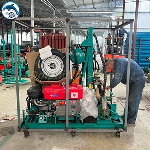 Offre de prix d'usine Dolphin : Rig de forage de puits d'eau de 80 m à 150 mètres avec pompe à eau et tiges de forage - Product Image 6