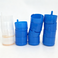 Bouchon de bouteille de vin de 5 gallons, fabrication en usine, plastique de qualité alimentaire, durable, réutilisable, couvercle en silicone anti-fuite, couleur personnalisée disponible