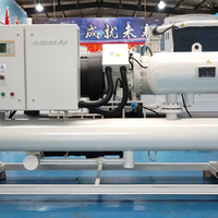 Unité de climatisation HVAC d'occasion refroidie par eau 64 kW R22 380 V automatique écologique pour usage commercial et industriel
