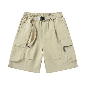Pantaloncini Cargo Midi da uomo <span class=keywords><strong>Bermuda</strong></span> 2024 estivi in vita elastica rapida e asciutta <span class=keywords><strong>pantaloni</strong></span> <span class=keywords><strong>corti</strong></span> da allenamento in Nylon Casual Cool - Product Image 5
