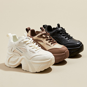 Baskets Chunky Tendance pour Femmes 2026 Nouveautés Décontractées à Enfiler avec Talons Intégrés Unisexe - Product Image 6