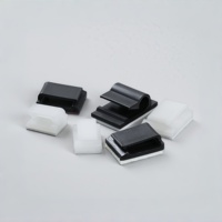 Clips de câble auto-adhésifs 3m, organisateur de câbles en plastique nylon pour voiture, pince de câble pratique