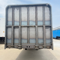 Semi-remorque à plateau ou à ridelles détachables, 60 tonnes, 3 essieux, suspension mécanique, pour le transport de conteneurs