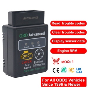 เครื่องอ่านโค้ด OBD2 อเนกประสงค์ เครื่องมือวินิจฉัยโปรโตคอล OBD2 ELM327 V1.5 รองรับรถยนต์ทุกประเภท - Product Image 1