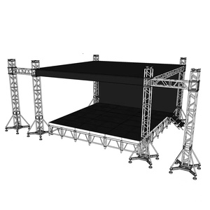Chất lượng cao DJ sự kiện khung nhôm Spigot Bolt giàn sân khấu giàn hệ thống hiển thị cấu trúc cho chất lượng cao sự kiện - Product Image 4