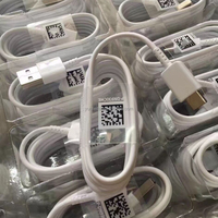 Kabel Data USB C 1M Grosir, Kabel Tipe C Pengisian Cepat untuk Samsung S8/S9/S10