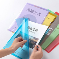 Carpeta de Presentación en Forma de L Personalizada, A4, PP, Multicolor, con Logotipo Personalizado para Uso Escolar y de Oficina