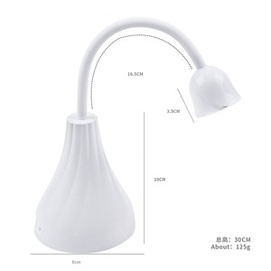 6 LED 360 Degree Touch Sensor Nail Lamp USB <b>Storage</b> Gel Polish Curing Light Manicure Salon Drying Nail Art Compact Dryer <b>Tool</b> - Product Image 6