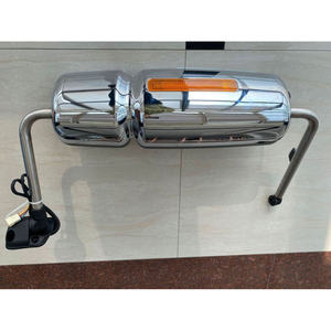 Espejo Retrovisor Lateral Izquierdo Manual Plegable con Cubierta Cromada 3678815C92 Compatible con Camiones International WorkStar 7300 <span class=keywords><strong>7400</strong></span> 7500 7600 - Product Image 1