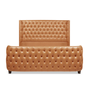 Комплект мебели для спальни, кровать, роскошная кровать размера «King-Size», Современная Роскошная итальянская кожаная кровать в кобуре, оправа, изголовье кровати размера «Queen-Size» - Product Image 4