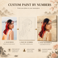 Kit de peinture par numéros personnalisé KS Craft, peinture sur cuivre DIY, ensemble de peinture personnalisée pour adultes, débutants et enfants, cadeaux