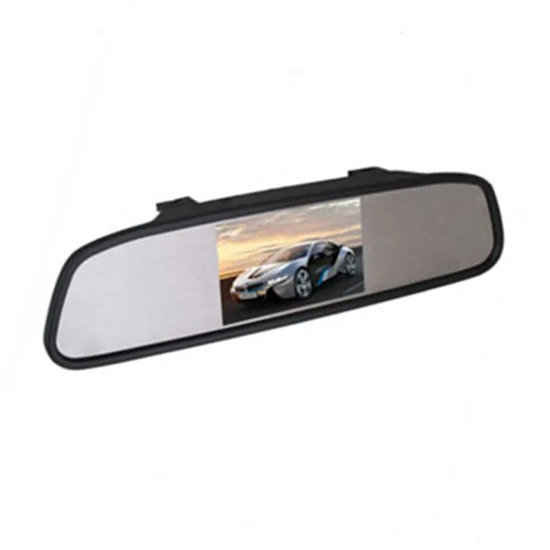4.3 pollici Car Rear View Monitor Specchio Con 4.3 pollici TFT LCD MONITOR Auto Auto di Inverso del Monitor di Visualizzazione
