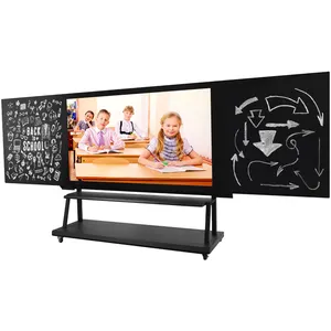 Placa inteligente, fabricante nano interativo smart blackboard 86 polegadas placa de ensino inteligente tela sensível ao toque painel plano