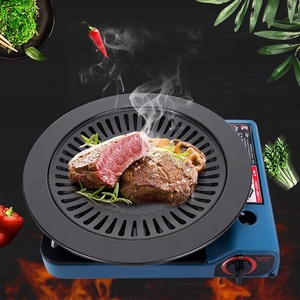家用电炉不粘燃气烧烤盘无烟烧烤烤盘，带户外烧烤工具 - Product Image 6