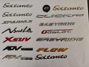 All'ingrosso <span class=keywords><strong>lettere</strong></span> cromate personalizzate in plastica adesivi universali per Auto 3D emblemi Auto distintivi decalcomanie Auto per Tesla, BMW, Jeep - Product Image 6